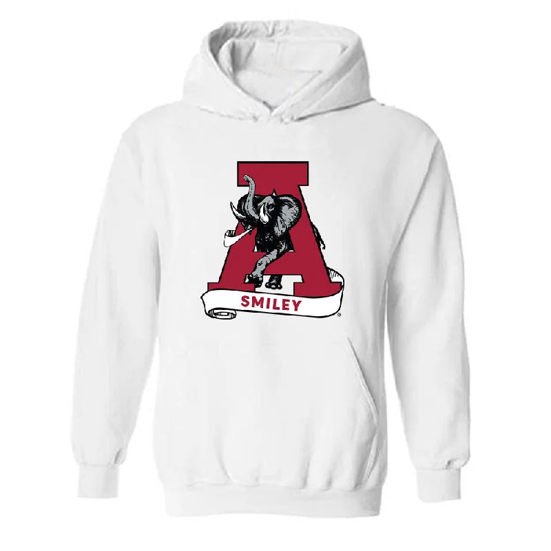 Alabama - NCAA Women's Rowing : Ella Smiley - Hooded Sweatshirt Hoodie with Puffed Sleeves Voluminous Trendy