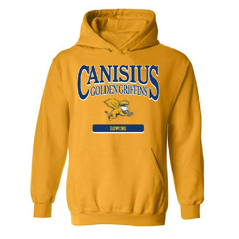 Canisius - NCAA Women's Rowing : Brooke Urmson - Classic Shersey Hooded Sweatshirt Hoodie with Hem Elastic Stretchable Comfortable