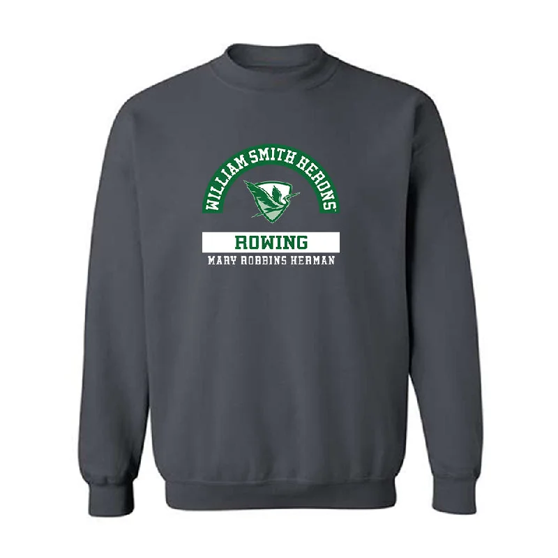 HWS - NCAA Women's Rowing : Mary Robbins Herman - Classic Fashion Shersey Crewneck Sweatshirt Graphic Hoodie Design Print