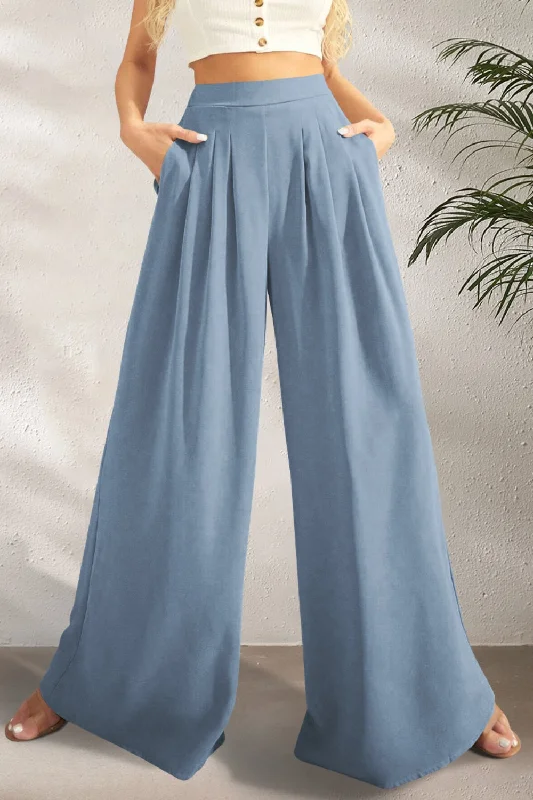 High Waist Wide Leg Pants Casual Sweatpants Style