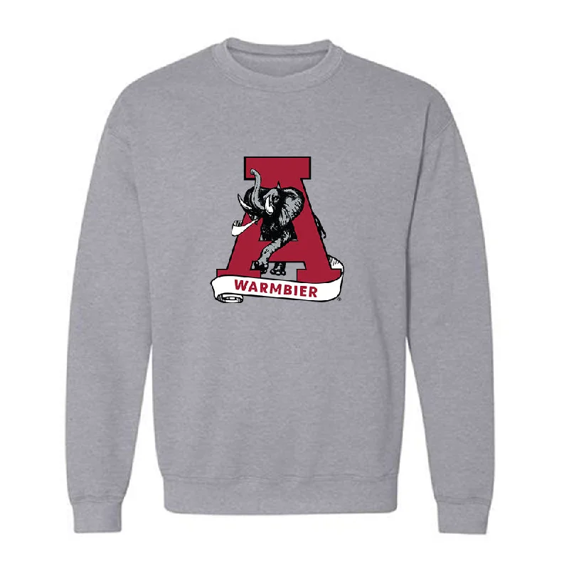 Alabama - NCAA Women's Rowing : Sydney Warmbier - Crewneck Sweatshirt Hoodie with Rolled Sleeves Casual Relaxed