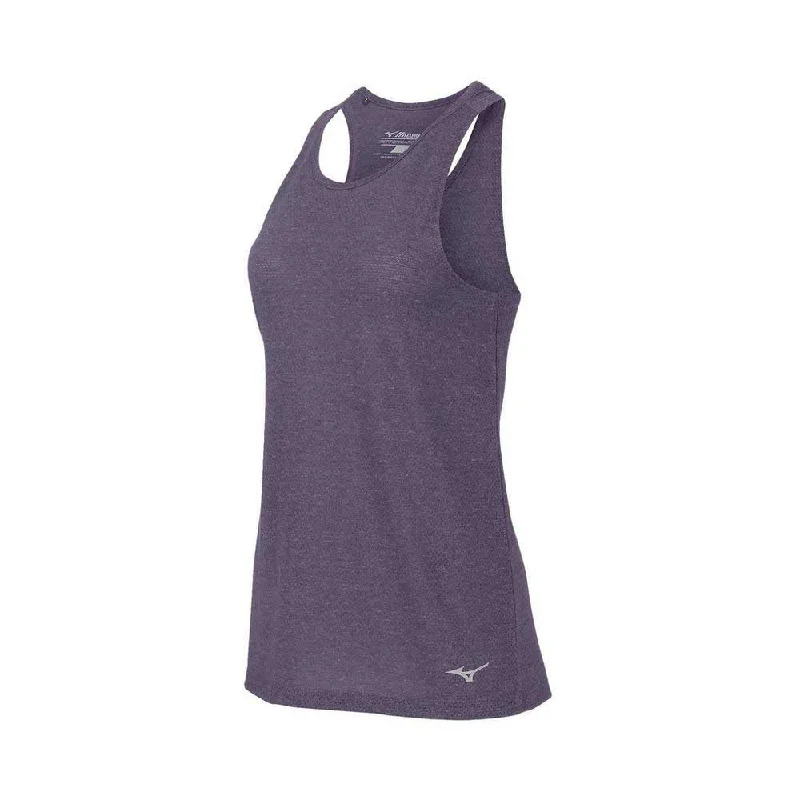 Women's Infinity Tank - Navy soft tank top