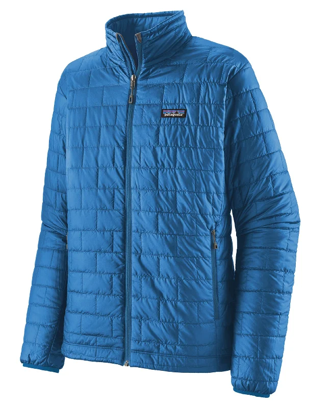 Nano Puff Jacket - Endless Blue Insulated Jacket Fitted Jacket Loose Jacket