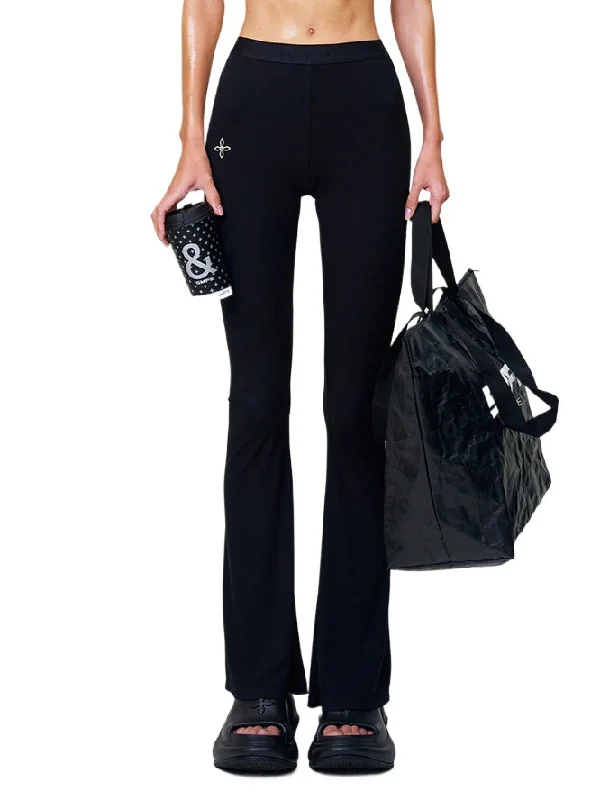 Compass Hug High-Waisted Sports Flared Pants Casual Wide Pants