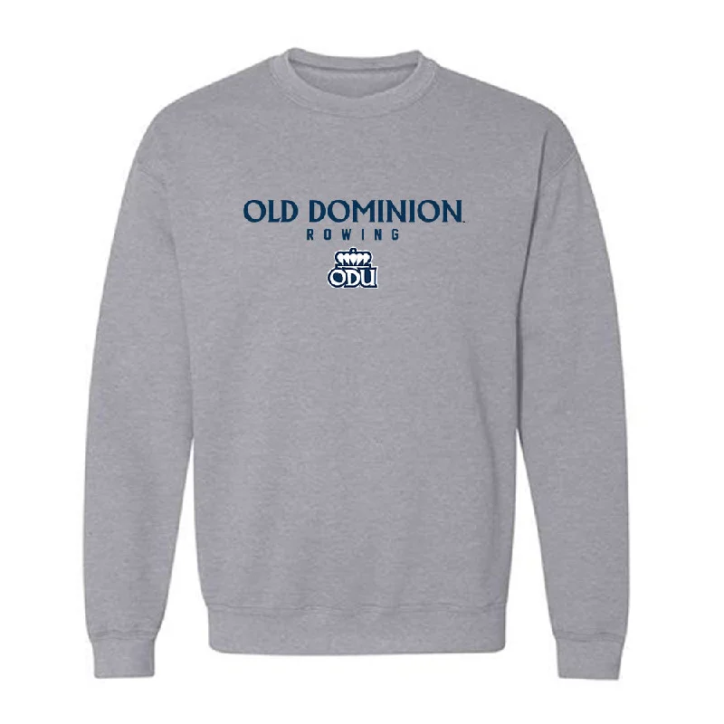 Old Dominion - NCAA Women's Rowing : Caroline Cotton - Classic Shersey Crewneck Sweatshirt Hoodie with Mesh Breathable Sporty