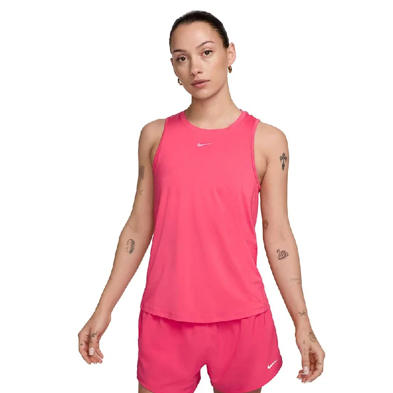 Women's Nike One Classic Dri-FIT Tank Top - Aster Pink bright tank top