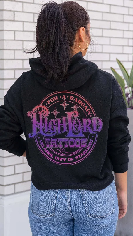 High Lord Tattoos - Officially Licensed ACOTAR Hoodie Hoodie with Hem Embroidery Detailed Premium