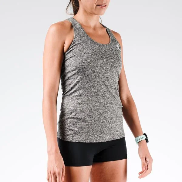 Women's EZ Tank Top - Charcoal bold tank top