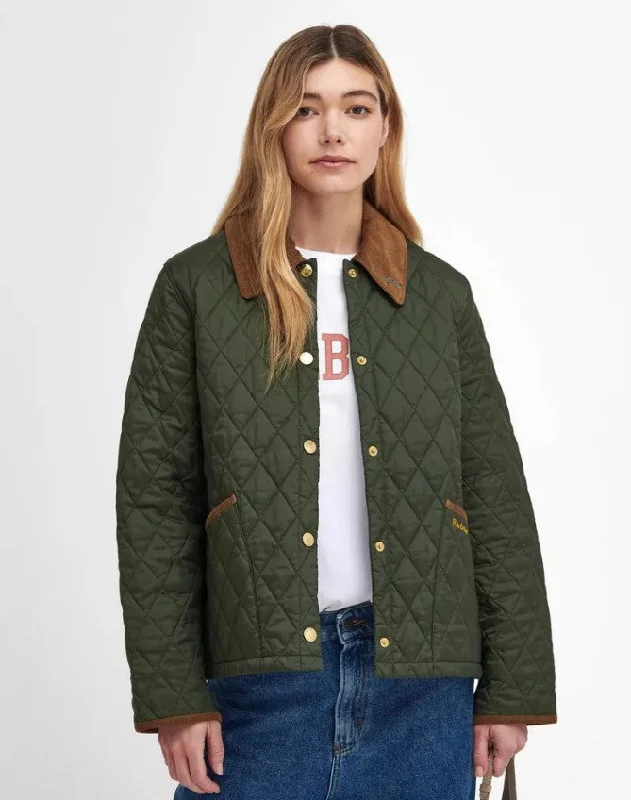 Barbour Women's 30th Anniversary Modern Liddlesdale Jacket Bomber Jacket Anorak Windbreaker