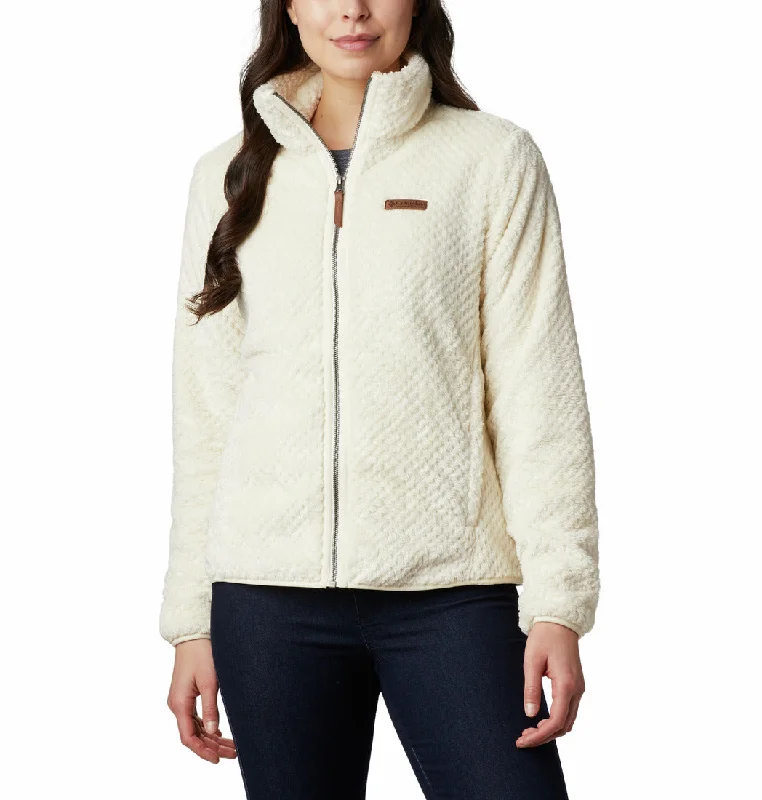 Columbia Womens Fire Side II Sherpa Full Zip Fleece Jacket V-Neck Jacket Boat Neck Jacket Square Neck Jacket