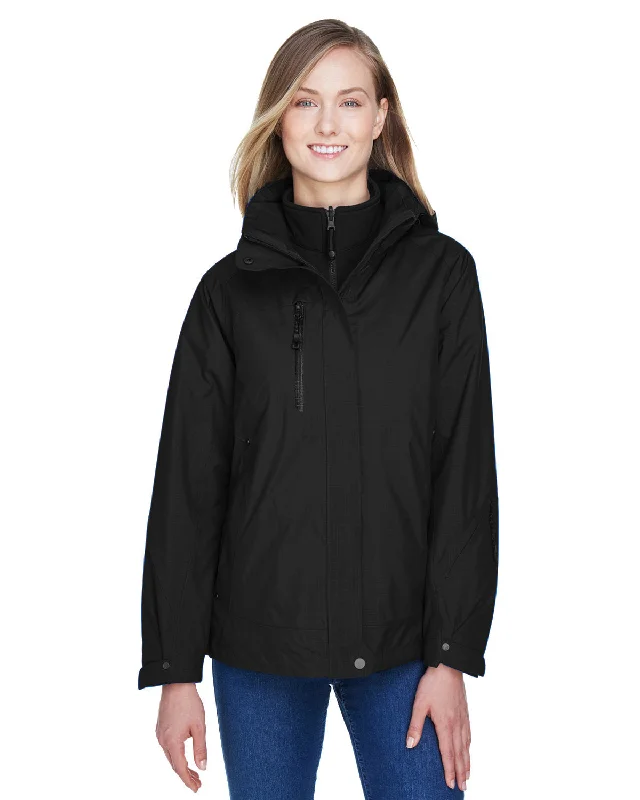 North End 78178 Ladies' Caprice 3-in-1 Jacket with Soft Shell Liner Fitted Jacket Loose Jacket Oversized Jacket