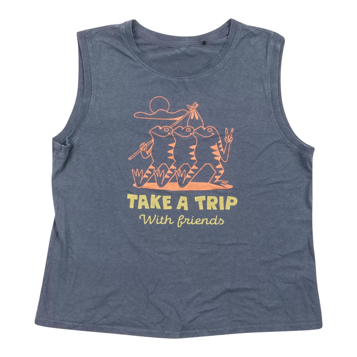 Toad & Co Hemp Take a Trip Tank crew neck tank