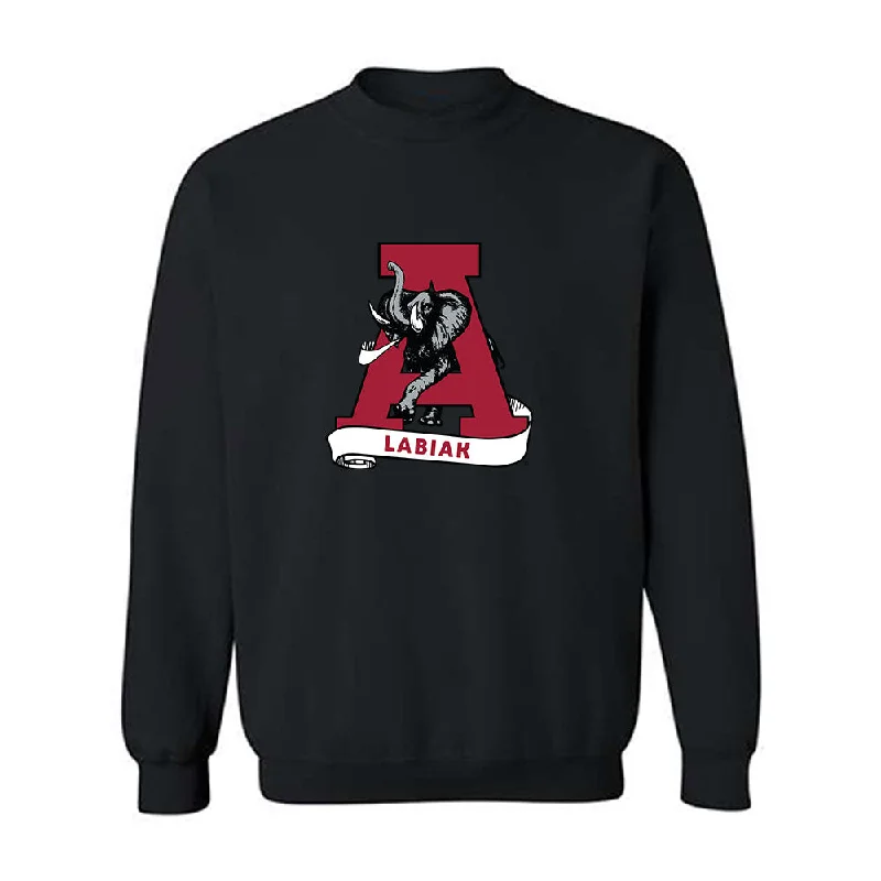 Alabama - NCAA Women's Rowing : Reagan Labiak - Crewneck Sweatshirt Hoodie with Raglan Sleeves Sporty Comfortable