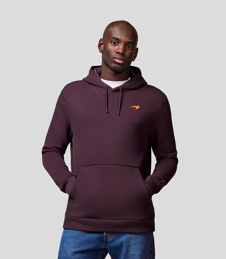 UNISEX BORN TO RACE HOODIE - PLUM PERFECT Hoodie with Hem Applique Textured Unique