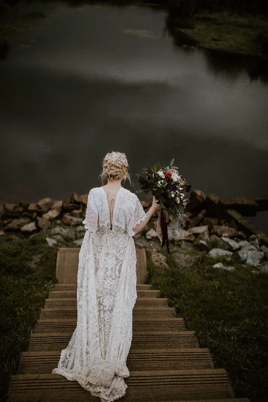 The Light In Your Heart Dress featuring bride Elise and Photos by Angela Ruscheinski Tunics Sophisticated sleek