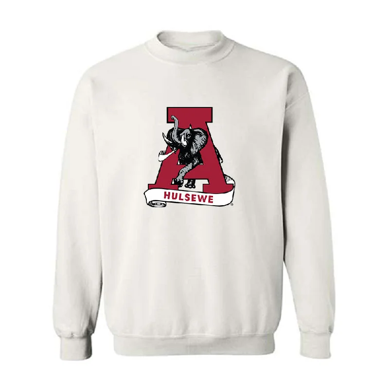 Alabama - NCAA Women's Rowing : Emma Hulsewe - Crewneck Sweatshirt Hoodie with Typography Text Message