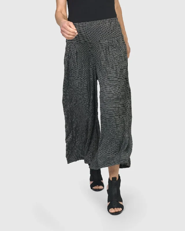 Whirlwind Lounge Pants, Stripes High-Waist Yoga Pants