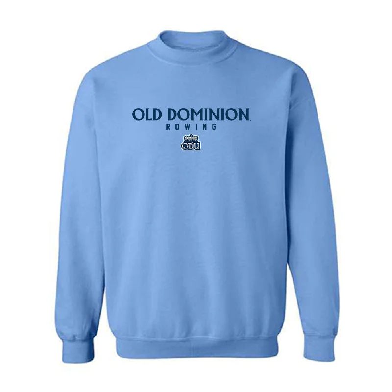 Old Dominion - NCAA Women's Rowing : Caroline Cotton - Classic Shersey Crewneck Sweatshirt Hoodie with Sequins Glamorous Eye-catching