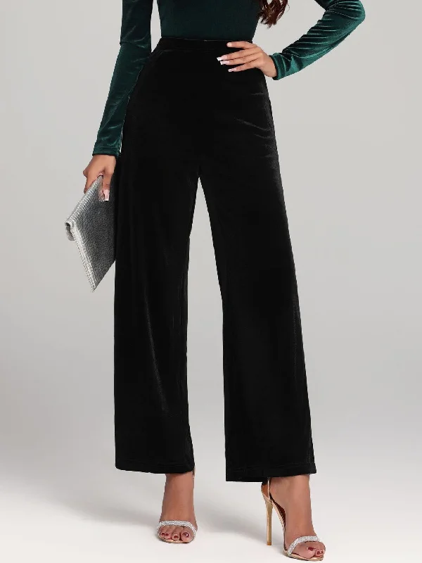 Hazel Blues® |  High Waist Wide Leg Pants Relaxed High-Waist Trousers