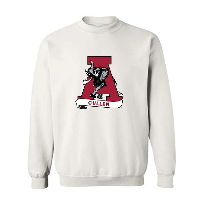 Alabama - NCAA Women's Rowing : Julia Cullen - Crewneck Sweatshirt Hoodie with Color Block Contrast Stylish