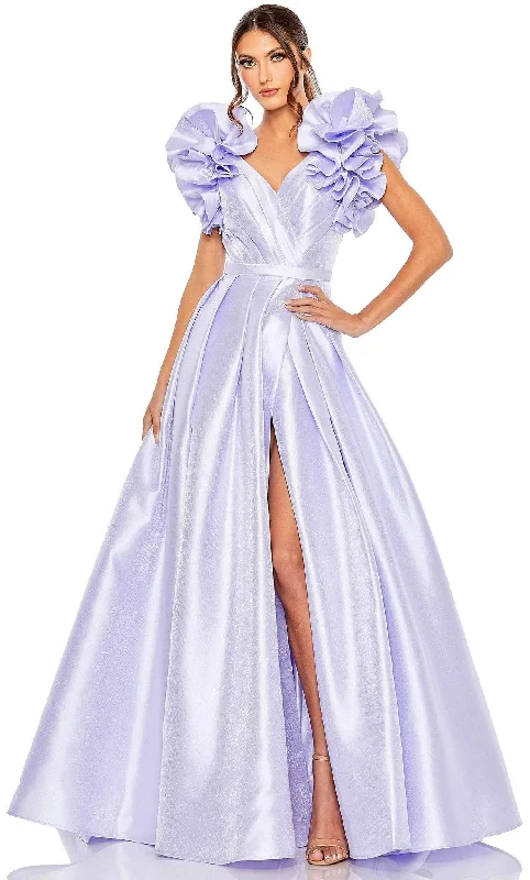 Mac Duggal 20522 - Ruffled Satin Dress Tunics Evening elegant