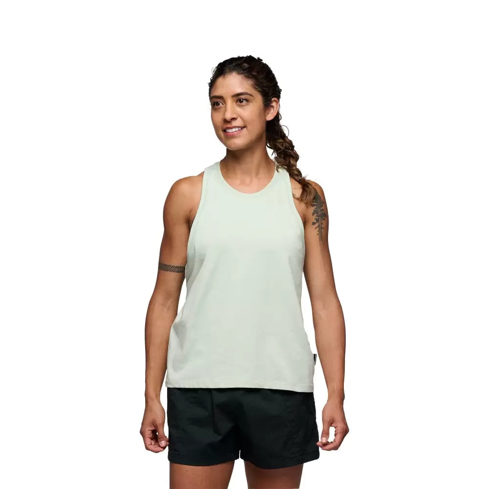 Black Diamond Project Muscle Tank mint tank top