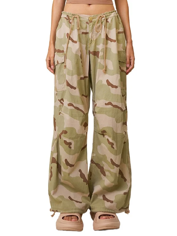 Compass Desert Camouflage Hunting Paratrooper Pants Formal Stretch Pants