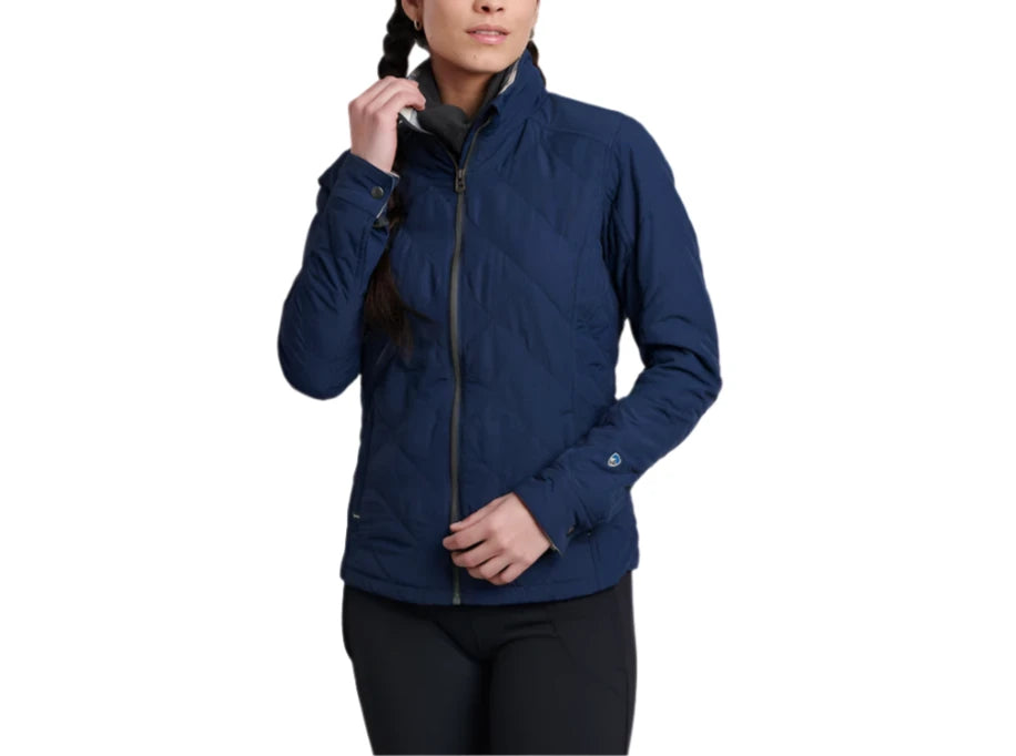 KÜHL Womens Stunnr Insulated Jacket Hoodie Zip-Up Jacket Button-Up Jacket