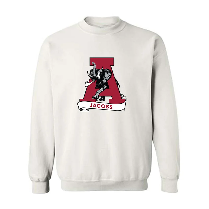 Alabama - NCAA Women's Rowing : Sarah Jacobs - Crewneck Sweatshirt Hoodie with Mesh Breathable Sporty