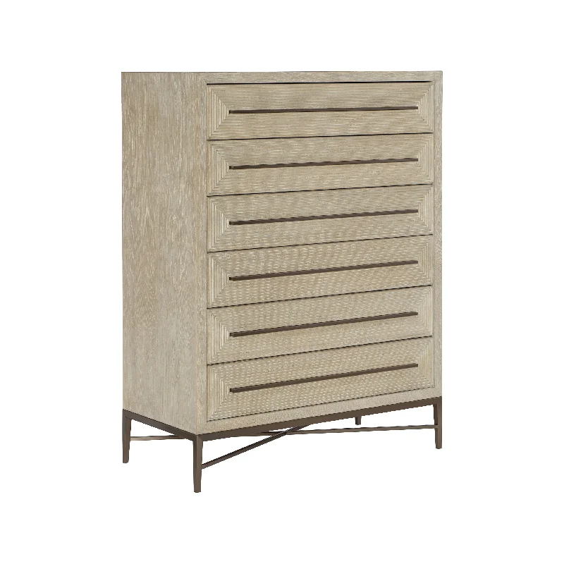 Cascade 6-Drawer Tall Dresser Tunics Stylish elegant