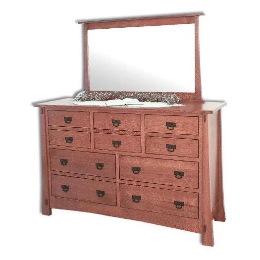 Modesto 10-Drawer Dresser Tunics Running lightweight