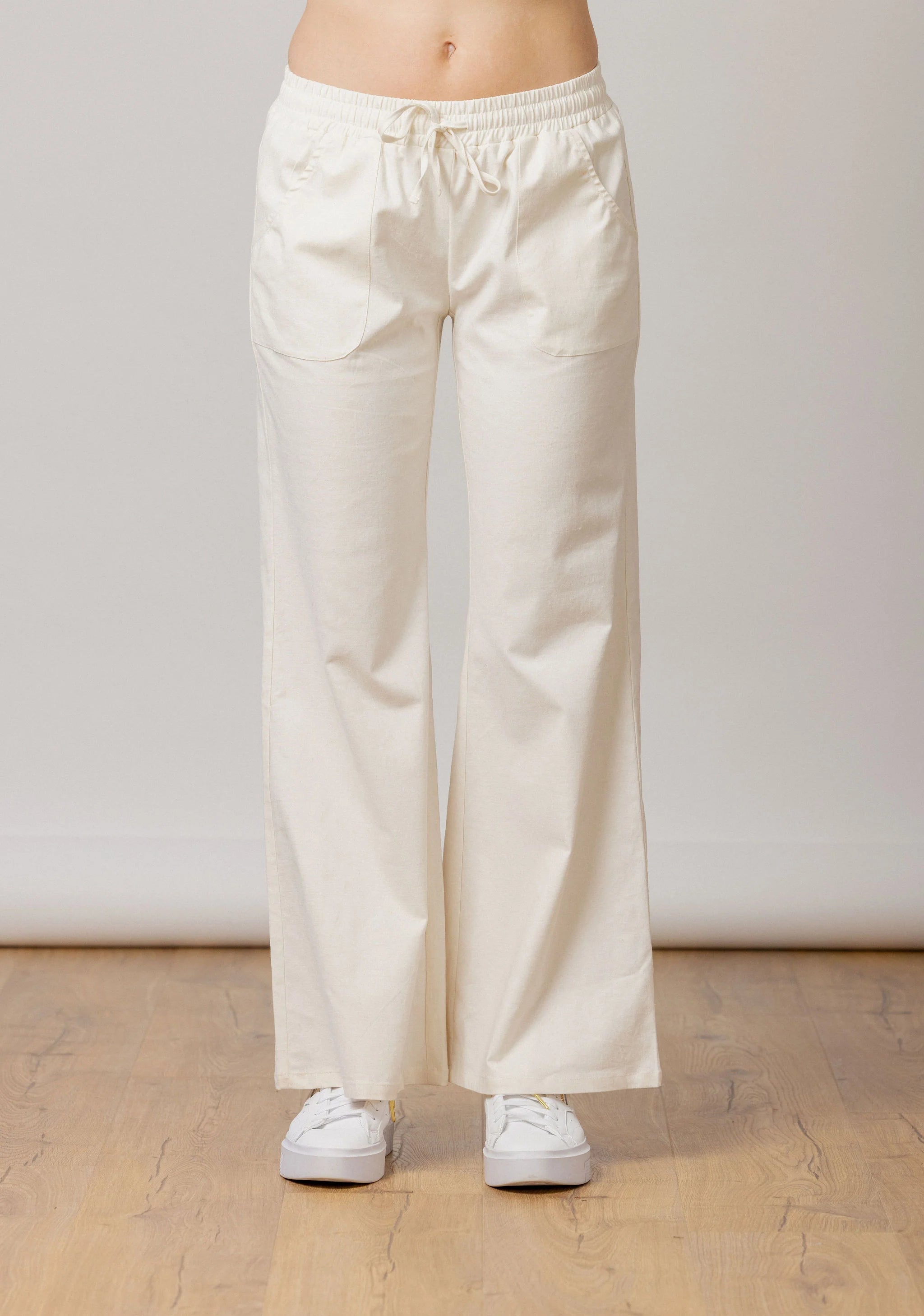 Viscose Linen blend pant Modern Bootcut Pants