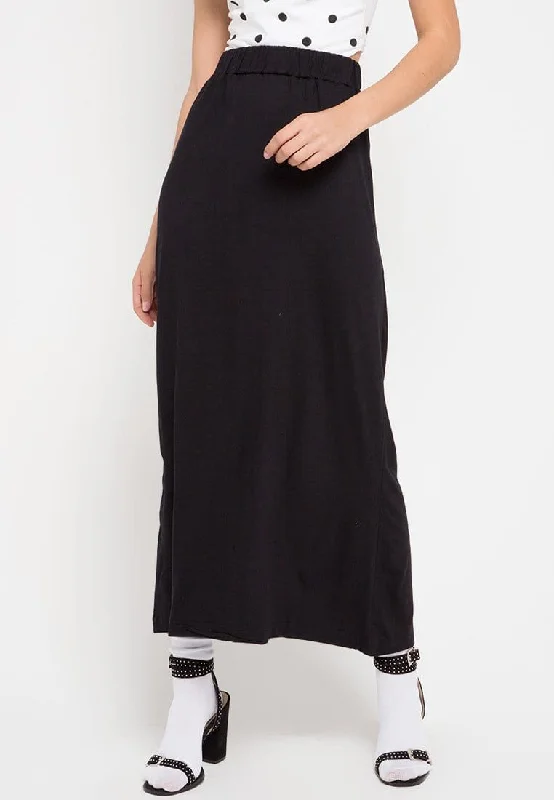 Nade Japan FB004 Long Skirt black lace skirt romantic