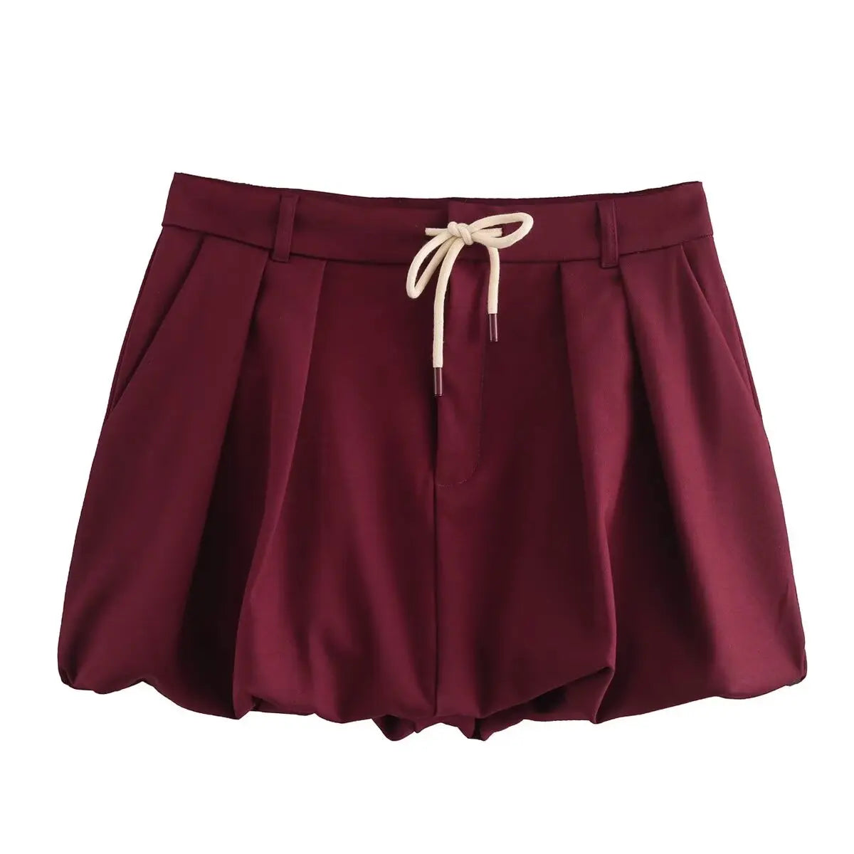 BURGUNDY-SKIRT