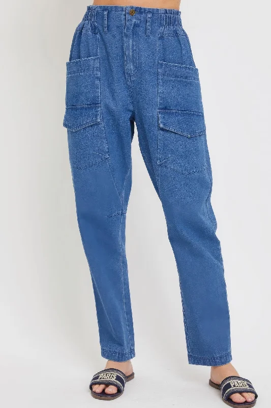 Denim Jogger Pants Classic Stretch Pants