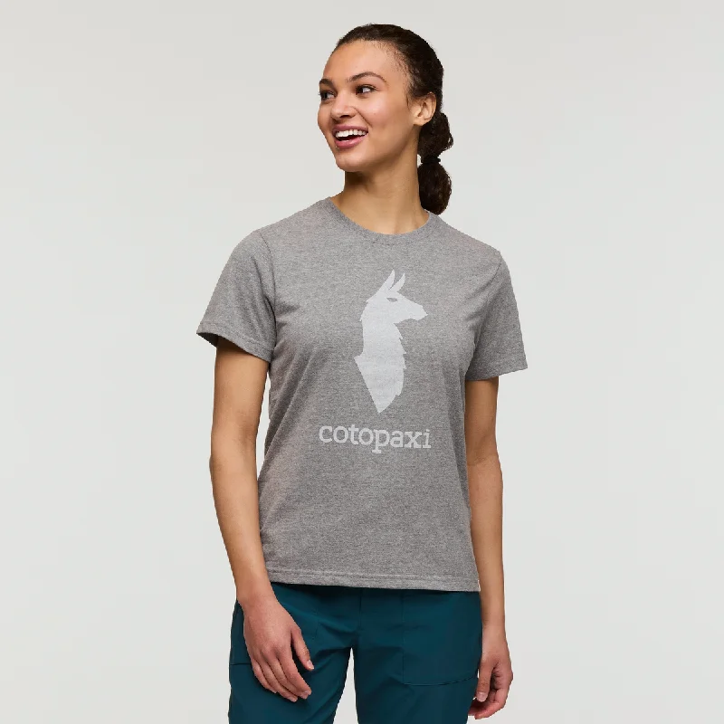 Cotopaxi Llama T-Shirt - Women's Hooded Caped Shawl Collar