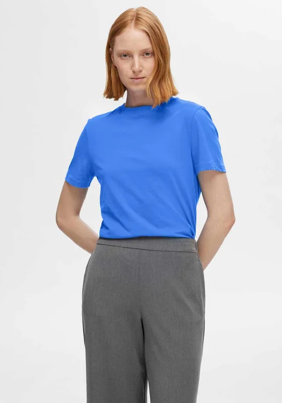 Selected Femme Essential T-Shirt, Super Sonic Cozy Warm Stylish