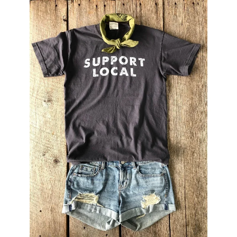 Support Local Shirt Lace Blend Ribbed Blend Corduroy Blend