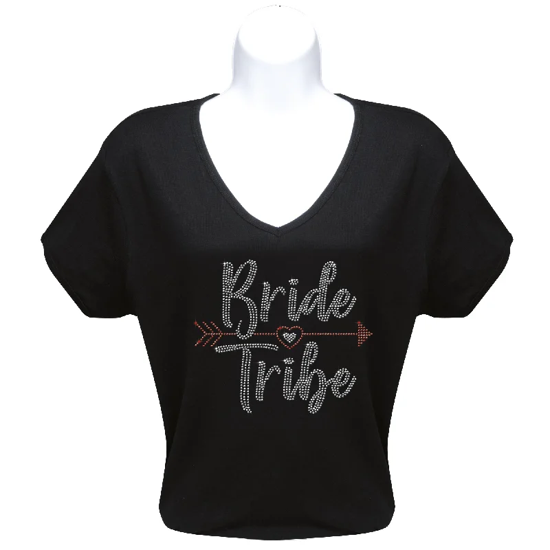 Bride Tribe T-Shirt Rayon Velvet Corduroy